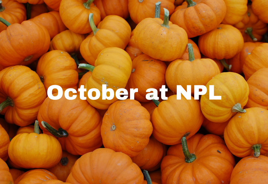 October Events @ NPL