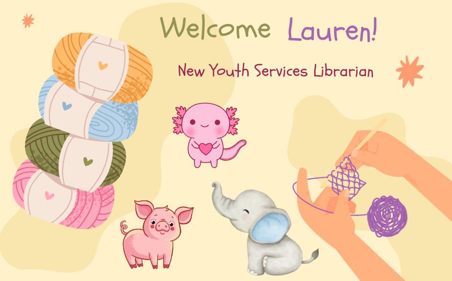 We are delighted to welcome our newest staff member, Lauren.